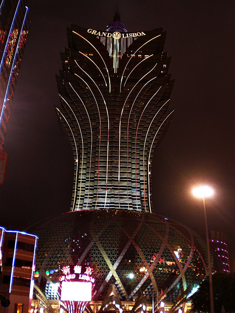 Необычные здания мира — Grand Lisboa, Китай